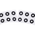 AESUBdots Black & White, 5 mm