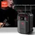 Aiguozhe Bluetooth karaoke zvučnik sa 2 mikrofona S58, Crni