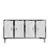 HANAH HOME Komoda Tuna 120 White Silver