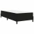 vidaXL Postelja boxspring z vzmetnico Črna 80 x 200 cm Žamet