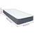 Vidaxl Box spring vzmetnica 190x90x20 cm srednje mehka blago