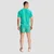 GymBeam Men‘s Pulse X Running Shorts 2in1 Green
