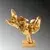 Aberto Design Dekorativna figura Yak-033-C, 30x32x9 cm