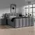 Boxspring Krevet Elysia 180/220 cm , tamnosiva