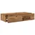 Zidna polica s ladicama staro drvo 80x33x17cm konstruirano drvo