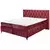 MID.YOU POSTELJA BOXSPRING 180 cm  x 200 cm , tekstil, leseni material lila