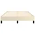 Vidaxl Posteljni okvir krem 120x200 cm umetno usnje