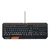 CANYON Wired multimedia gaming keyboard with lighting effect, 108pcs rainbow LED, Numbers 104keys, EN double injection layout, cable length 1.8M