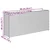 Vrtna sadilica s 2 posude crna 90 x 20 x 40 cm od poliratana