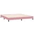 Box Spring krevet bez madracem ružičasti 200x220 cm baršun