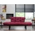 Atelier del Sofa Dvosed na razvlačenje Nitta 155x85x70cm Bordo