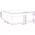 Vidaxl Box spring postelja z vzmetnico svetlo siva 180x200 cm blago