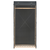 vidaXL Garderobna omara siva 79x40x170 cm iz blaga