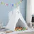 Teepee šator Bijelo 120 x 120 x 150 cm Tkanina i plastika