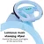 Guralica Sa Svetlećim Točkovima Swing Blue WB-8098A