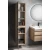 Bathroom set SITIA 80, oak alabama - Rjava - Sapho - SITIA - 24 - MDF/laminat - 800 - 891 - 20 - Backlit mirrors - 14