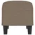 Klupa smeđesiva 70 x 35 x 41 cm od tkanine