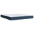 vidaXL vidaXL Box spring postelja z vzmetnico modra 180x200 cm blago, (21310061)
