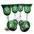 Marika Kozarci za vino Emerald Crystal 280 ml z vonjem ananasa