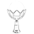 Lessentiel Maison Spoljna zidna lampa BSU-68155-BSY-M2-OP, 60 cm, IP65, E27, Crna