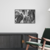 Canvas Slika na platnu Loptasti granit Finska, Sa ramom, 60 x 90 cm, Beli