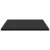 Police za knjige 4 pcs Crna 40 x 40 x 1,5 cm Konstruirano drvo