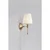Markslöjd 108968 - Zidna lampa MANOR 1xE14/40W/230V bela/mesing