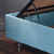 Hanah Home Osnova za krevet Cozy, 120x38x200 cm,Svetloplava