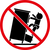 Klupa za sadnju s rešetkom siva od masivne jelovine