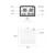 BOT Smart senzor temperature in vlage WiFi STV2 Tuya Smart