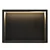 VGRAJENA KOPALNIŠKA POLICA  LED 30x45 black