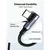 UGREEN USB-C do USB-C PD Brzi Punjač 90 Stepeni Kabl 5A Maksimalno Crni 1m US334