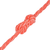 vidaXL Zvita vrv polipropilen 8 mm 200 m oranžna