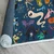 Conceptum Hypnose tepih Woopamuk062 80 x 150cm, Teget
