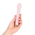 Gardj Europe Vibrator v obliki steklene žarnice – roza