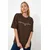 Trendyol Milla Ženska majica TWOSS19GH0034, Braon