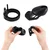 Brutus Denial Silicone Chastity Cage Set Black