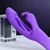 SuperLove Innovative Rubbing Rabbit Vibrator Purple
