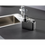 WENKO 55076100 - Dozator za sapun BLACK OUTDOOR KITCHEN 14,5x14,3 cm crna