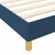 vidaXL vidaXL Postelja Modra 140x190 cm Tkanina, (22048964)
