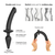 strap-on-me Semi-Realistic Switch Plug-in 2in1 Dildo & Butt Plug Black XXL