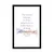 Plakat s paspartujem in motivacijskim citatom - Eleanor Roosevelt - 20x30 silver