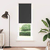 Rolo zavjesa Blackout Black 75x210 cm Širina tkanine 70,7 cm