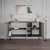 Wallity Komoda Clara 142x83x35,6cm Antracit-Svetlobraon