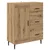Highboard 2 pcs Umjetnički hrast 69,5 x 34 x 180 cm