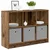 Kreveta s ladicama Staro drvo 88,5 x 27,5 x 63,5 cm