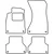 Textile car mats Audi A4 2016-