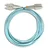 Qoltec SC/UPC optični patchcord - SC/UPC | Večmodni | 50/125 | OM4 | Duplex | 5 m