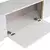 Nordure TV komoda, 180x50x30cm, Bela