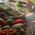 Slika kamnita ulica v cvetju - 100x150